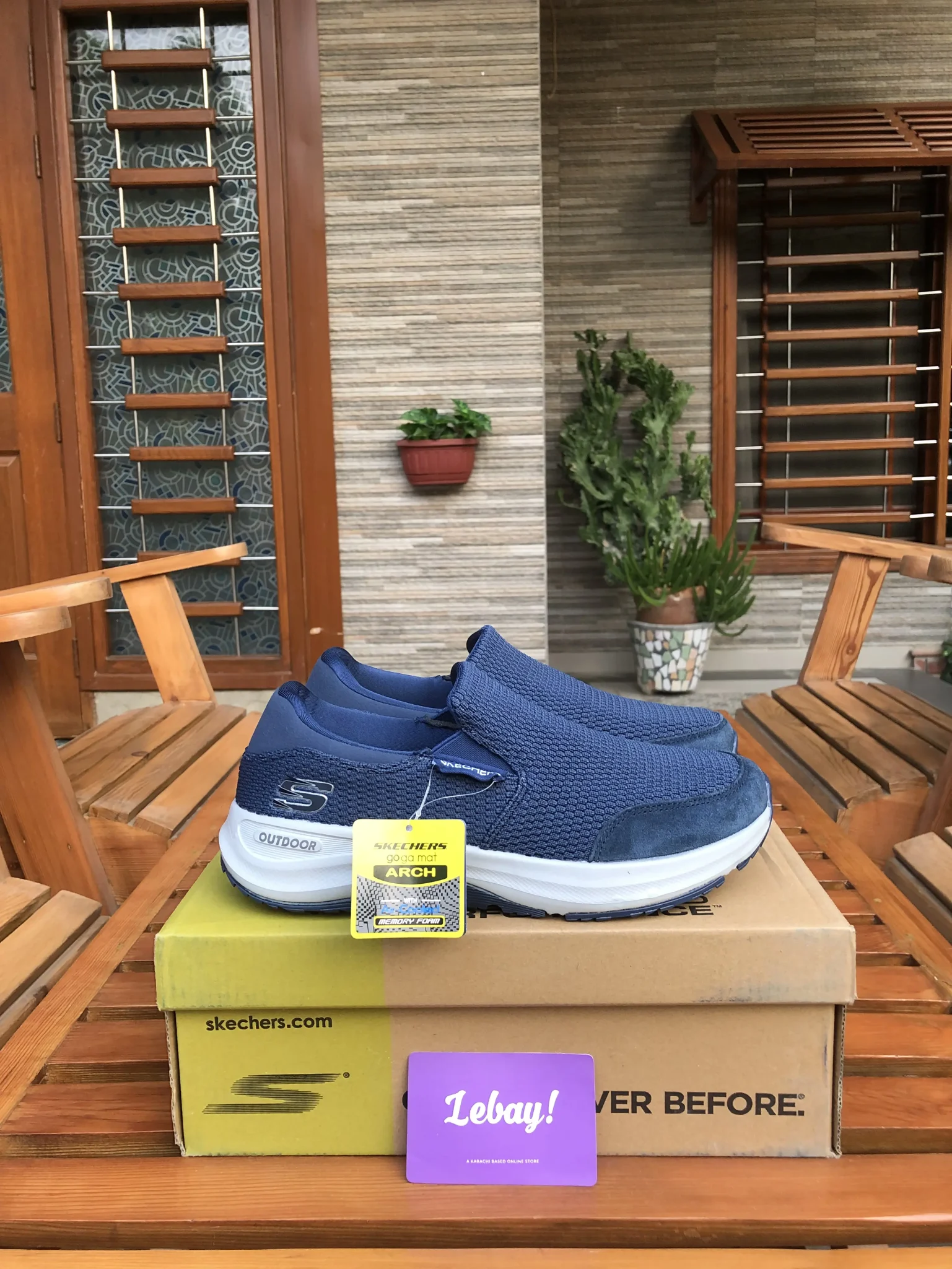 Skechers Outdoor GogA Mat Cushioned (Blues)