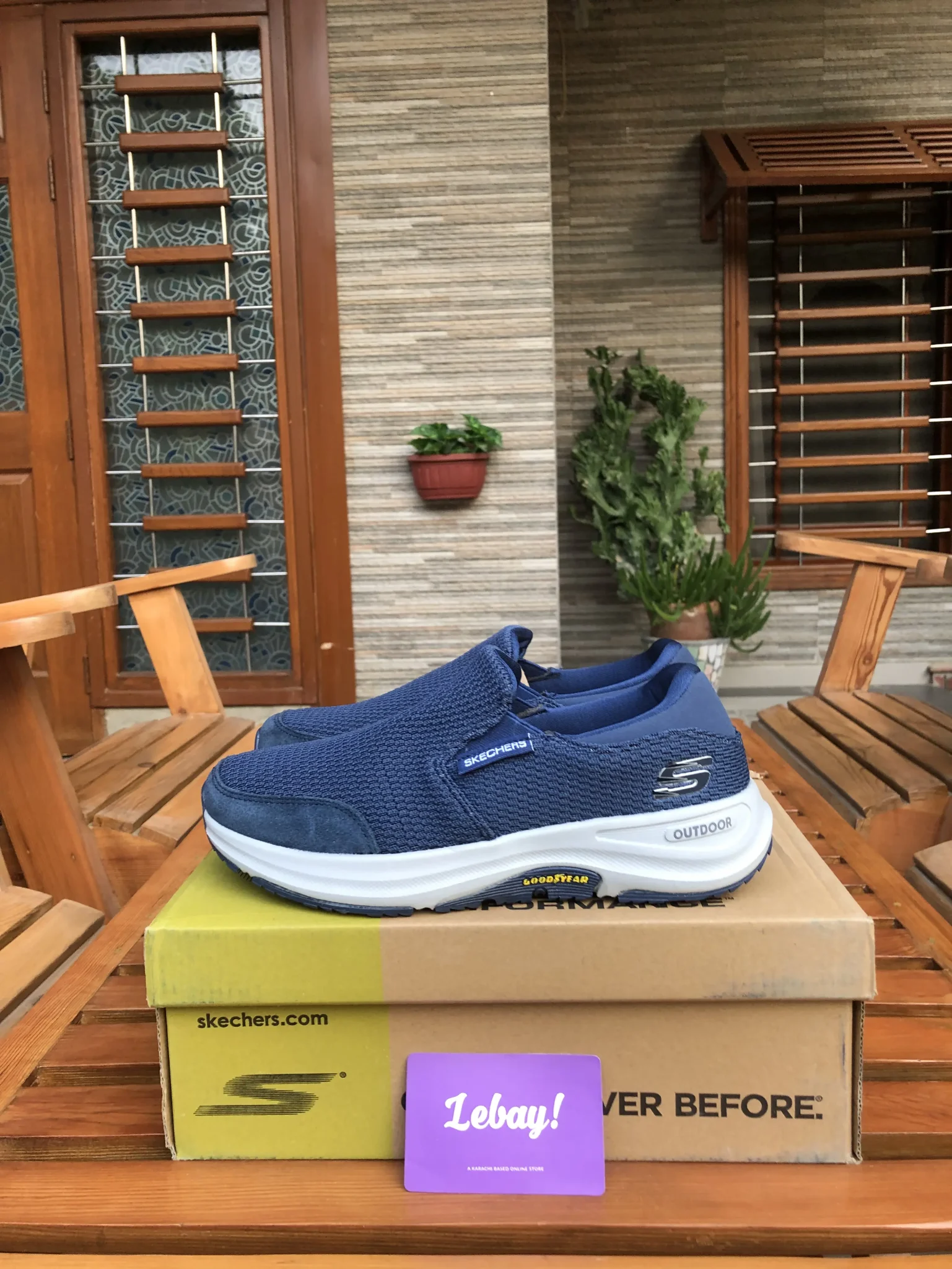 Skechers Outdoor GogA Mat Cushioned (Blues)
