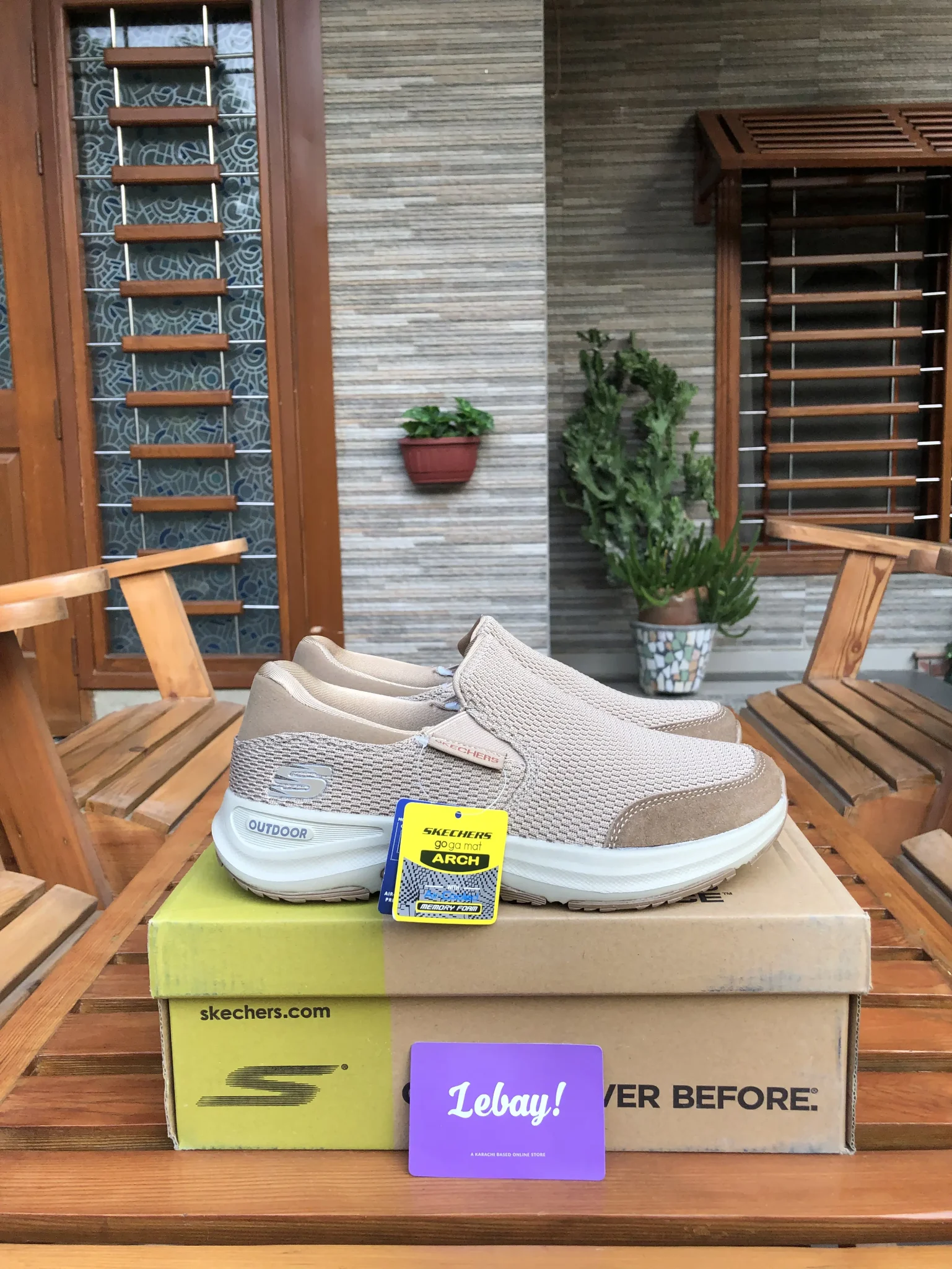 Skechers Outdoor GogA Mat Cushioned (Camel Brown)